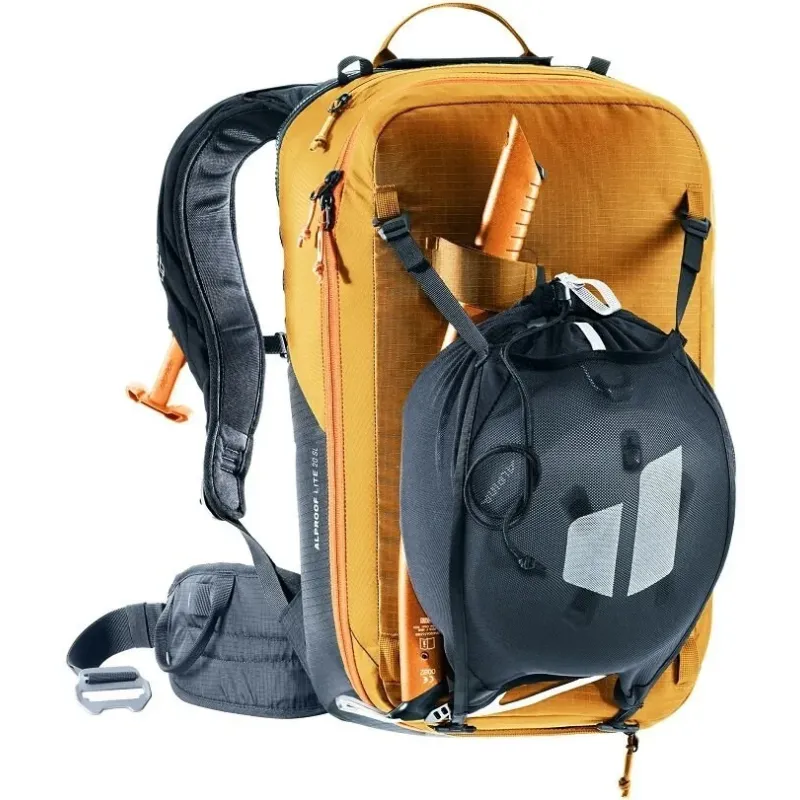 Plecak Deuter Alproof Lite 20 SL - cinnamon/blac + Kosmetyczka Deuter Wash Center I, raisin/caspia