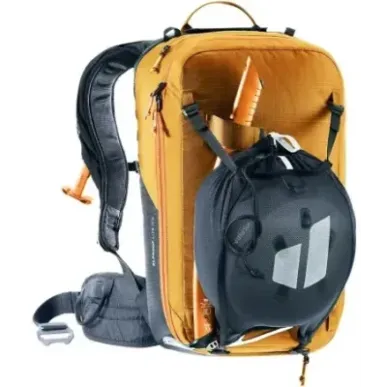 Plecak Deuter Alproof Lite 20 SL - cinnamon/blac + Kosmetyczka Deuter Wash Center I, raisin/caspia