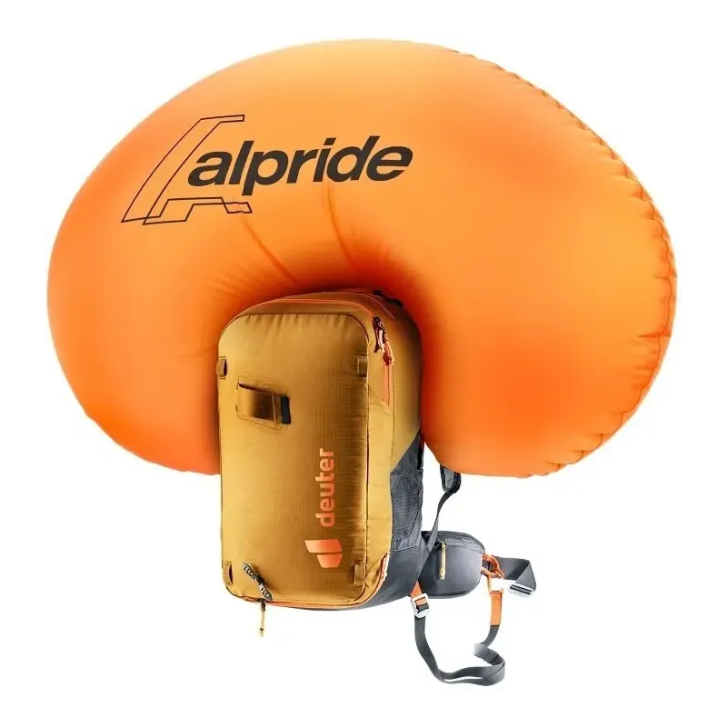 Plecak Deuter Alproof Lite 20 SL - cinnamon/blac + Kosmetyczka Deuter Wash Center I, raisin/caspia