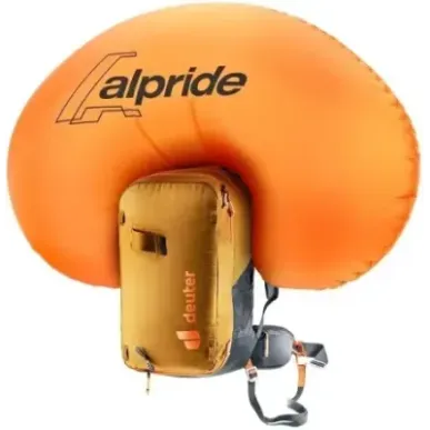 Plecak Deuter Alproof Lite 20 SL - cinnamon/blac + Kosmetyczka Deuter Wash Center I, raisin/caspia