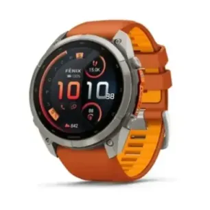 Fenix 9 Pro inReach 51mm AMOLED titanium hall + oranž rihm Fenix 9 Pro inReach 51mm AMOLED titanium hall + oranž rihm