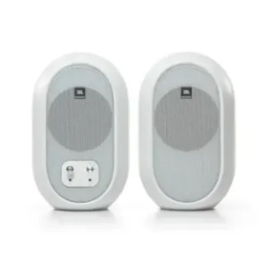JBL 104 Set-BT White - coaxial monitors with Bluetooth, white