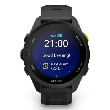 Garmin Forerunner 70 3.05 cm (1.2") AMOLED 43 mm Digital 390 x 390 pixels Touchscreen Black GPS (satellite)