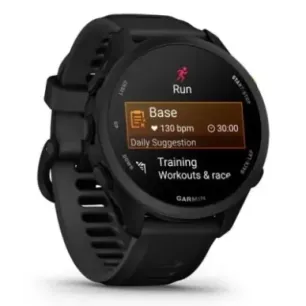 Garmin Forerunner 70 3.05 cm (1.2") AMOLED 43 mm Digital 390 x 390 pixels Touchscreen Black GPS (satellite)