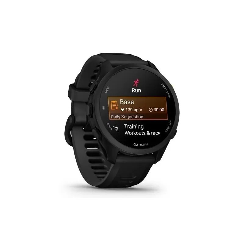 Garmin Forerunner 70 3.05 cm (1.2") AMOLED 43 mm Digital 390 x 390 pixels Touchscreen Black GPS (satellite)