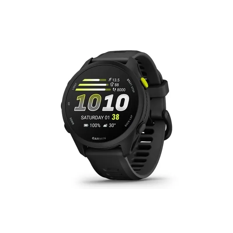 Garmin Forerunner 70 3.05 cm (1.2") AMOLED 43 mm Digital 390 x 390 pixels Touchscreen Black GPS (satellite)