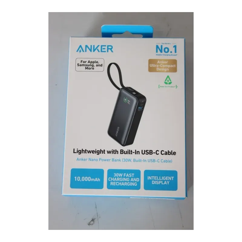 SALE OUT. Anker 545 Nano Power Bank A1259G11 10000 mAh Black DEMO