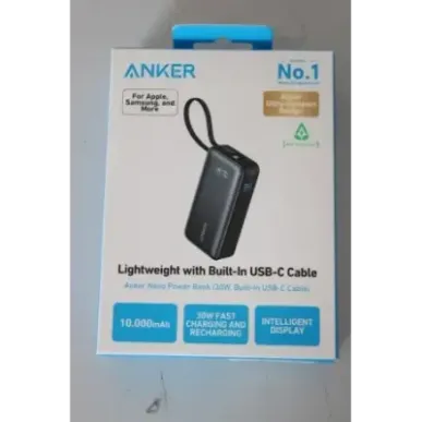 SALE OUT. Anker 545 Nano Power Bank A1259G11 10000 mAh Black DEMO