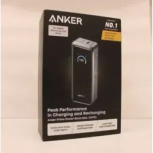 SALE OUT. Anker Prime power bank - USB, 2 x USB-C - 300 Watt 26250 mAh Black DEMO