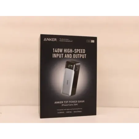 SALE OUT. Anker 737 Power Bank Gen 2 B2C - UN Black Iteration 1 A1289011 24000 mAh Black DEMO