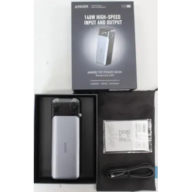 SALE OUT. Anker 737 Power Bank Gen 2 B2C - UN Black Iteration 1 A1289011 24000 mAh Black DEMO