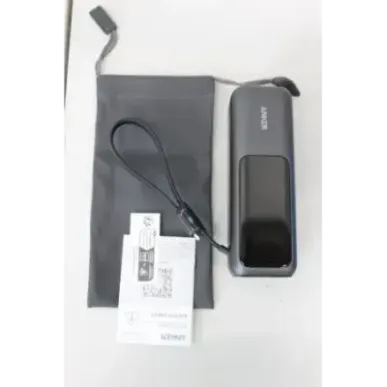 SALE OUT. Anker Zolo Powerbank A1695H11 25000 mAh Built-In USB-C and Retractable Cable) Grey UNPACKED,