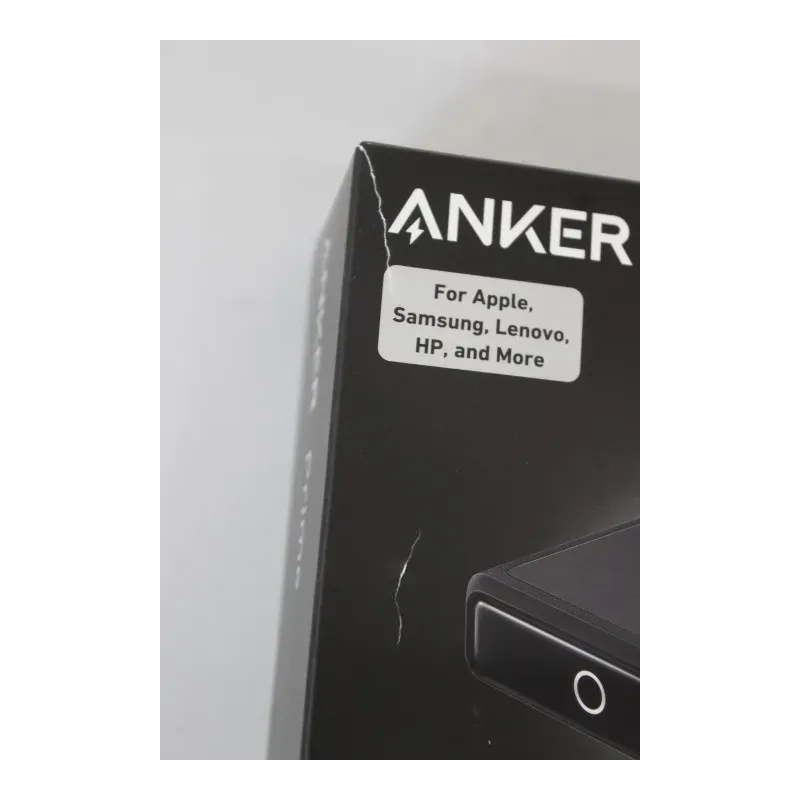 SALE OUT. Anker Prime Charging Base for Power Bank, 100W A1902311 Black UNPACKED, DAMAGED PACKAGING, SCRATCHED