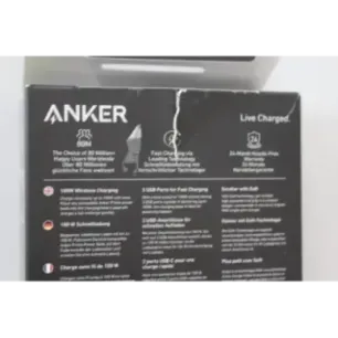 SALE OUT. Anker Prime Charging Base for Power Bank, 100W A1902311 Black UNPACKED, DAMAGED PACKAGING, SCRATCHED