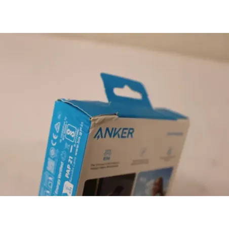 Anker Power Bank with Built-In USB-C Cable A1688H11 10000 mAh Black DAMAGED PACKAGING