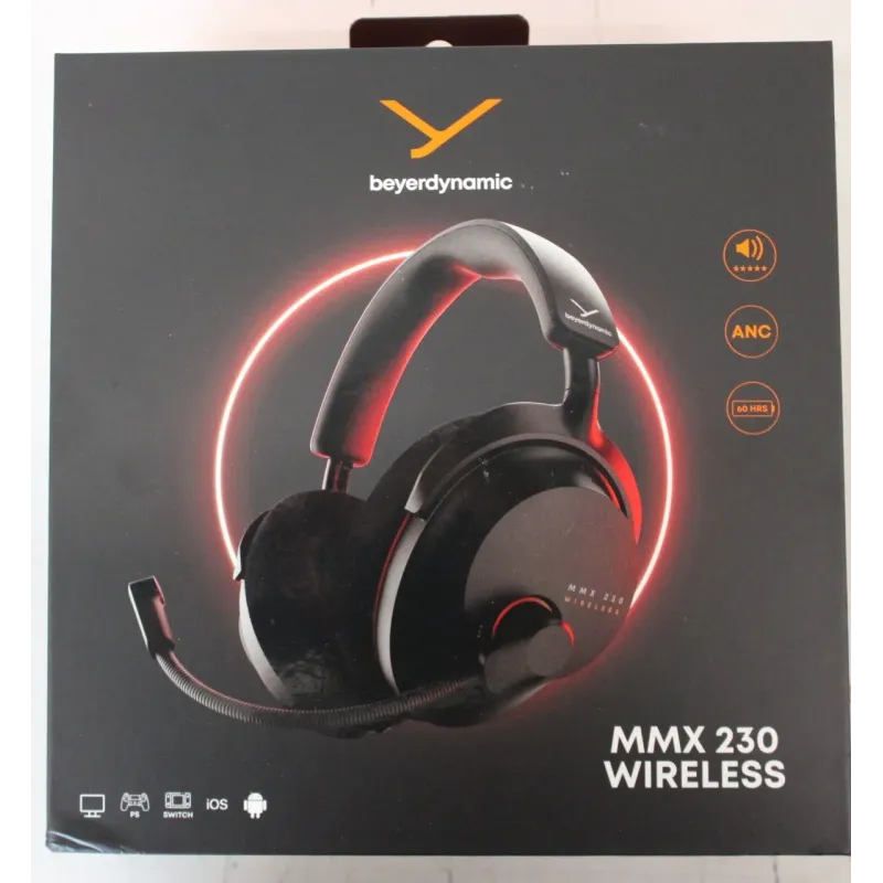 SALE OUT. Beyerdynamic MMX 230 Black Bluetooth ANC Headphones, Wireless SALE OUT. Headphones MMX 230 Bluetooth |