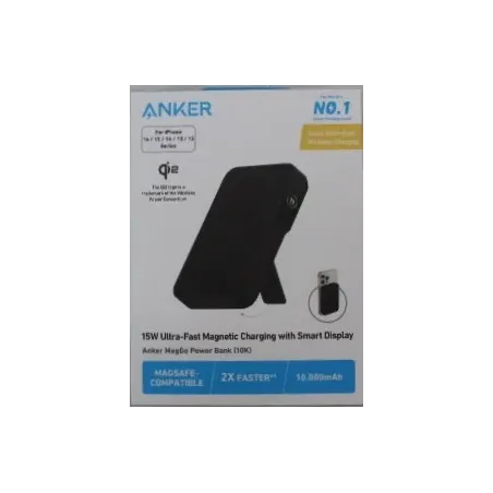 SALE OUT. Anker 633 Magnetic Wireless Power Bank with 27W USB C port A1654G11 10000 mAh Black DAMAGED