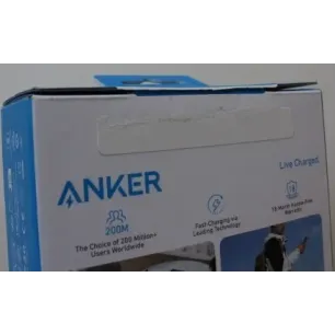 SALE OUT. Anker Zolo Powerbank A1695H11 25000 mAh Built-In USB-C and Retractable Cable) Grey DEMO