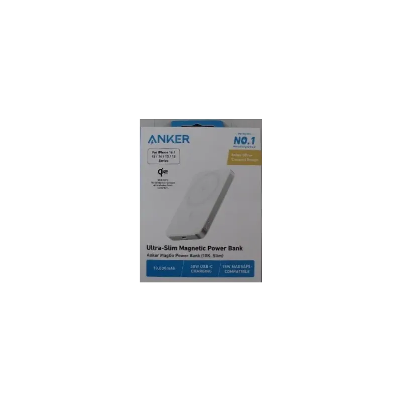 SALE OUT. Anker Power Bank MagGo 10000 mAh White DEMO