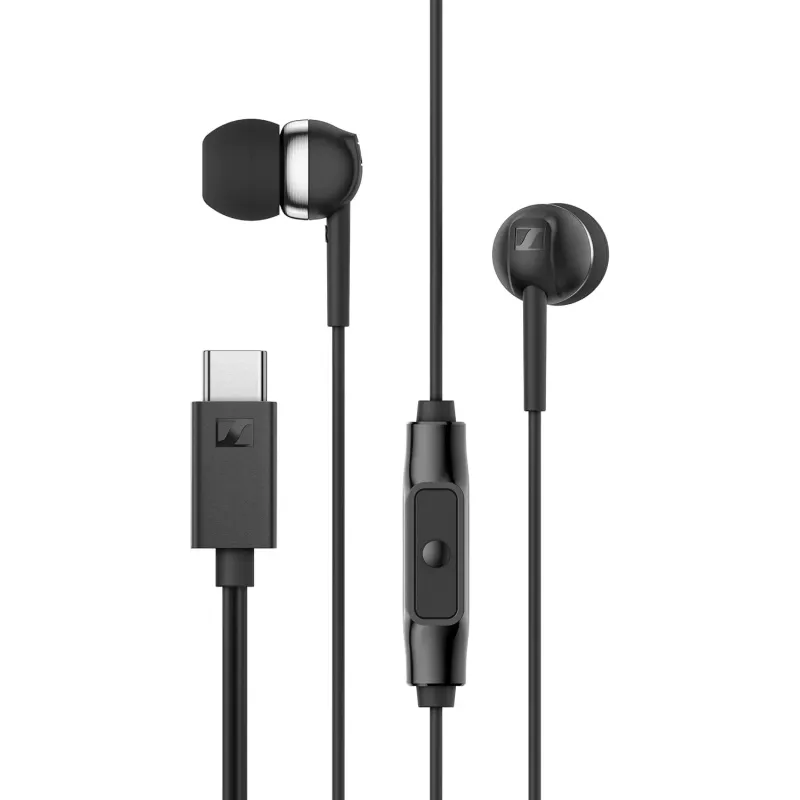 Sennheiser Headphones CX 80U Wired In-ear Microphone Black