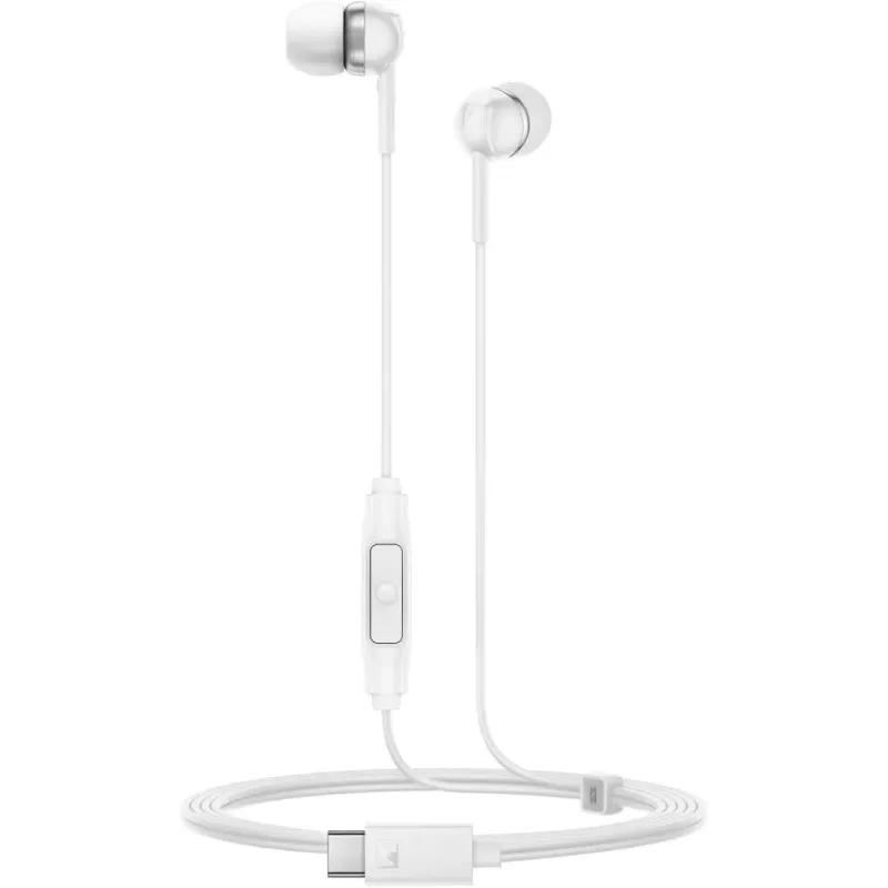Sennheiser Headphones CX 80U Wired In-ear Microphone White