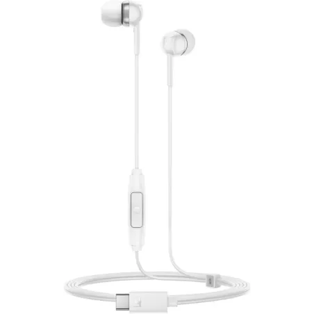 Sennheiser Headphones CX 80U Wired In-ear Microphone White