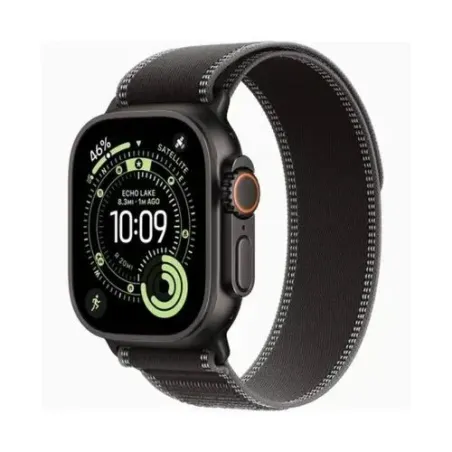Apple Watch Ultra 3 (2025) GPS + Cellular 5G 49mm Natural Titanium Case with Light Blue Alpine Loop SmallEU MEWK4