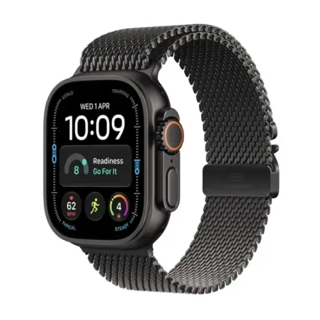 Apple Watch Ultra 4 5G 49mm Black Ti and Milanese Loop - M