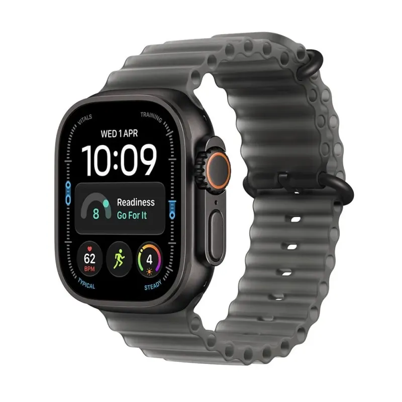 Apple Watch Ultra 4 5G 49mm Black Ti, Black Ocean Band Apple Watch Ultra 4 5G 49mm Black Ti, Black Ocean Band
