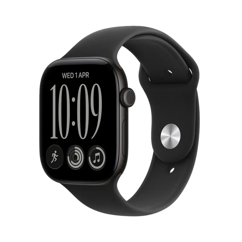 Apple Watch 12 GPS 46mm Black Alu, Black Sport Band - S/M Apple Watch 12 GPS 46mm Black Alu, Black Sport Band - S/M