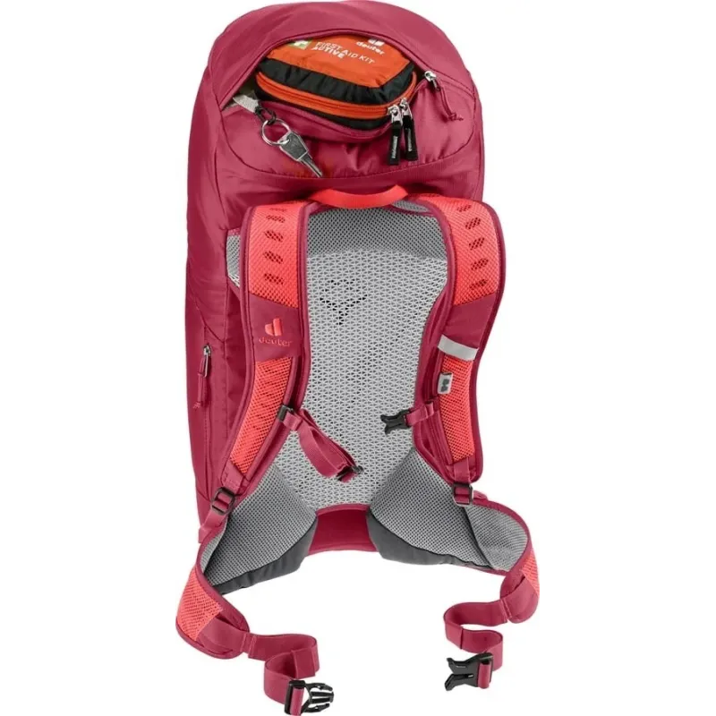 Deuter AC Lite 30 Women's hiking backpack Red