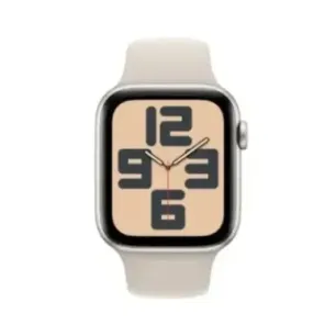 Apple Watch SE 2nd Gen GPS + Cellular 44mm Starlight Alu Case, Starlight Sport Band S/M EU MRHJ3