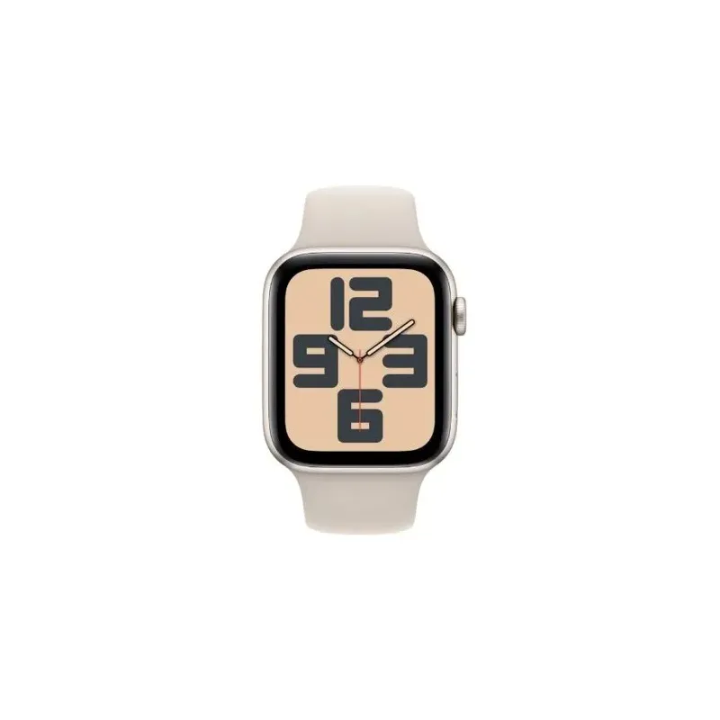 Apple Watch SE 2nd Gen GPS + Cellular 44mm Starlight Alu Case, Starlight Sport Band S/M EU MRHJ3