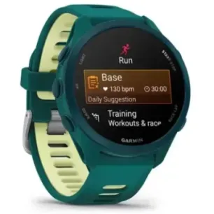Garmin Forerunner 170 Music 3.05 cm (1.2") AMOLED 42 mm Digital 390 x 390 pixels Touchscreen Green GPS (satellite)