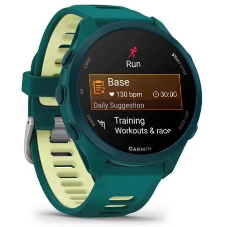 Garmin Forerunner 170 Music 3.05 cm (1.2") AMOLED 42 mm Digital 390 x 390 pixels Touchscreen Green GPS (satellite)