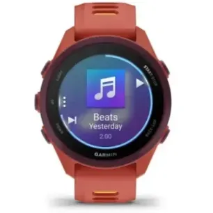 Garmin Forerunner 170 Music 3.05 cm (1.2") AMOLED 42 mm Digital 390 x 390 pixels Touchscreen Pink GPS (satellite)