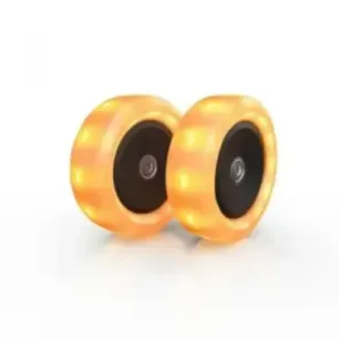 Nexo tõukeratta vilkuvad rattad 2tk 120*40mm, oranž