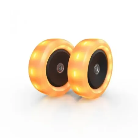 Nexo tõukeratta vilkuvad rattad 2tk 120*40mm, oranž