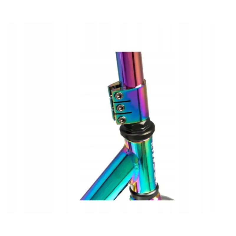 Ультра яркий трюковый самокат Master Neo Chrome 110mm