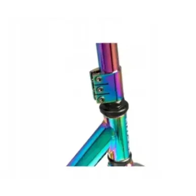 Ультра яркий трюковый самокат Master Neo Chrome 110mm