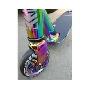 Ультра яркий трюковый самокат Master Neo Chrome 110mm