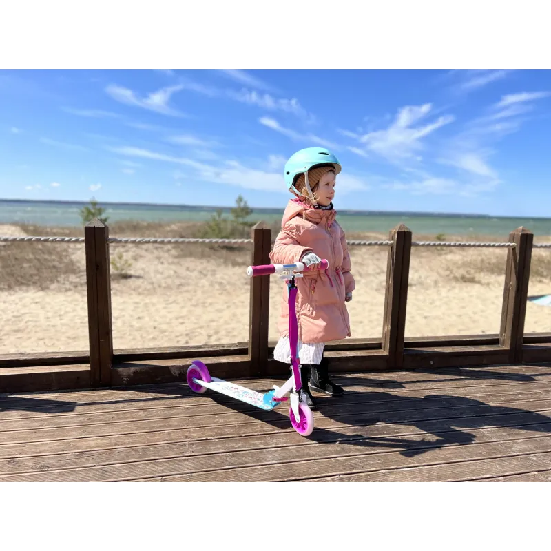 Складной самокат Raven Elena 145мм LED колеса