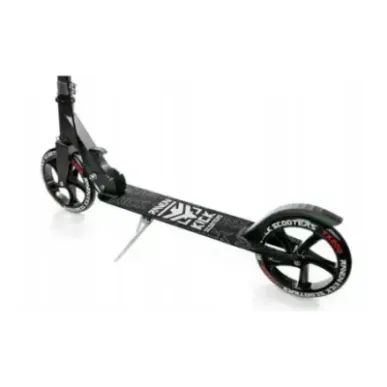 Самокат Raven Straight Black/Silver 200mm с ручным тормозом