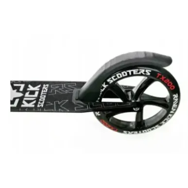 Самокат Raven Straight Black/Silver 200mm с ручным тормозом