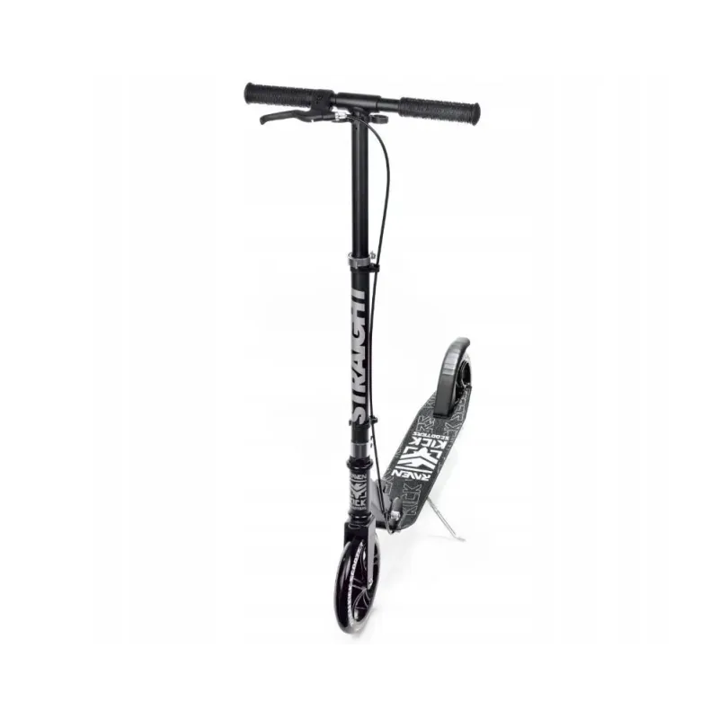 Самокат Raven Straight Black/Silver 200mm с ручным тормозом