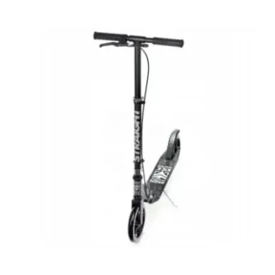 Tõukeratas Raven Straight Black/Silver 200mm käsipiduriga