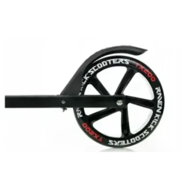 Самокат Raven Straight Black/Silver 200mm с ручным тормозом