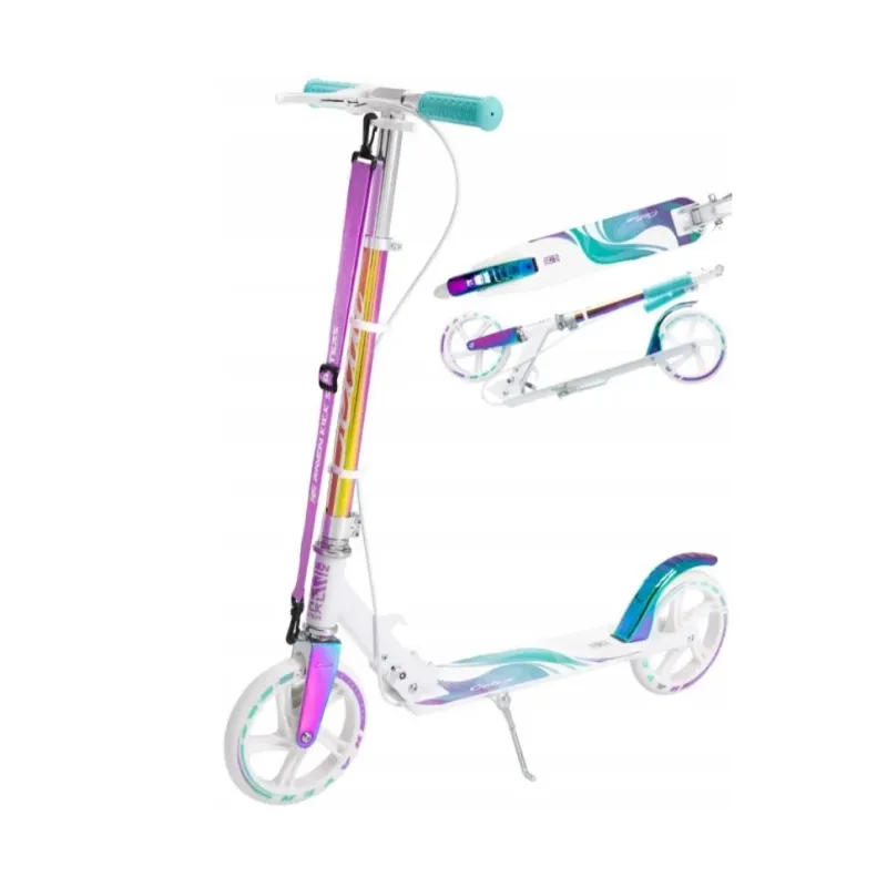 Самокат с большими колесами Raven Celia 200мм с ручным тормозом