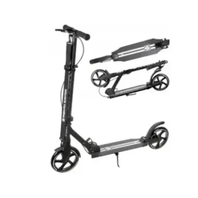 Самокат с амортизацией, ручным тормозом Raven Liner 200mm