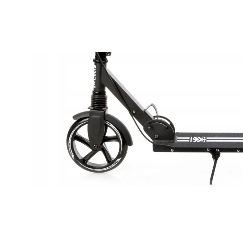 Самокат с амортизацией, ручным тормозом Raven Liner 200mm